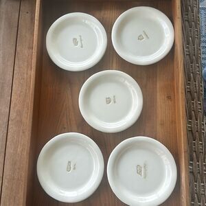 Williams-Sonoma French Cheese Plates Set of (5)